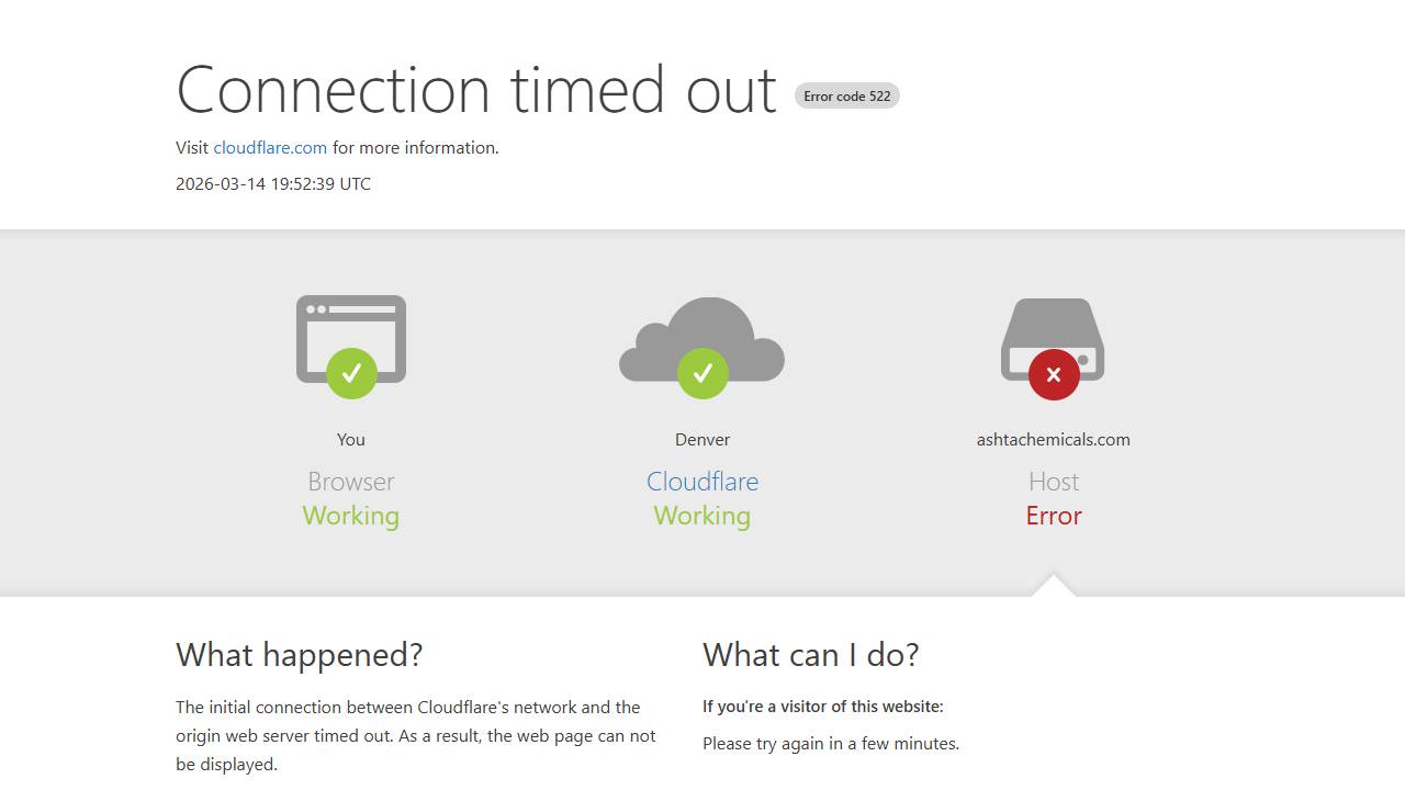 Screenshot of Ineos Koh website