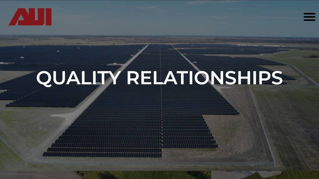 Screenshot of Aui PARTNERS,LLC website