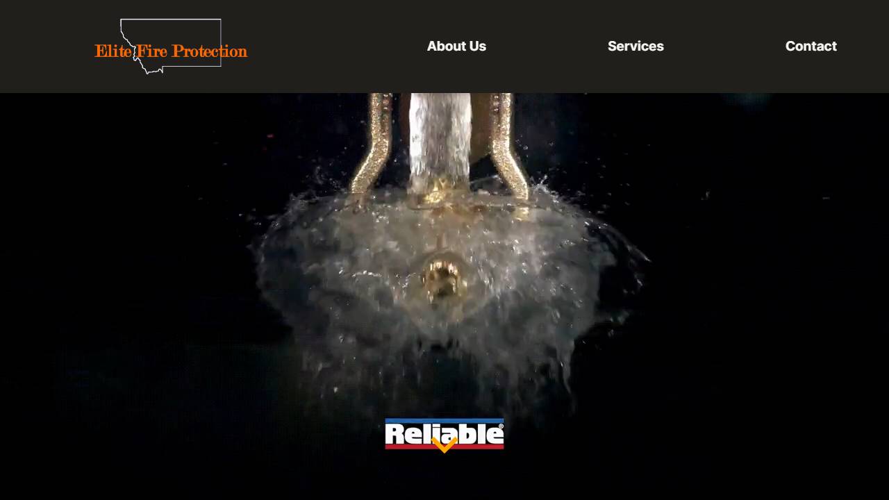 Screenshot of American Fire Sprinkler Association (Afsa) website