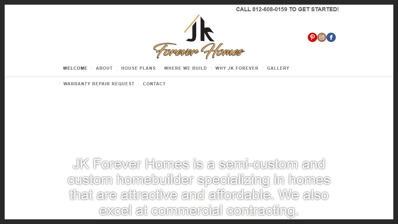 Screenshot of Precision Plumbing website