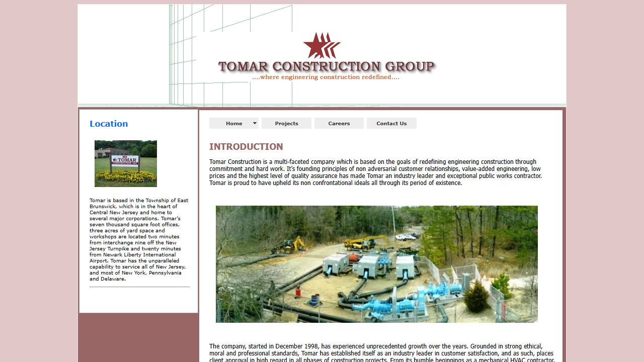 Screenshot of Thomas Controls, Inc. website