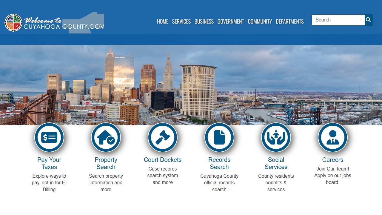 Screenshot of OhioMeansJobs - Area 20 Workforce Development Board website