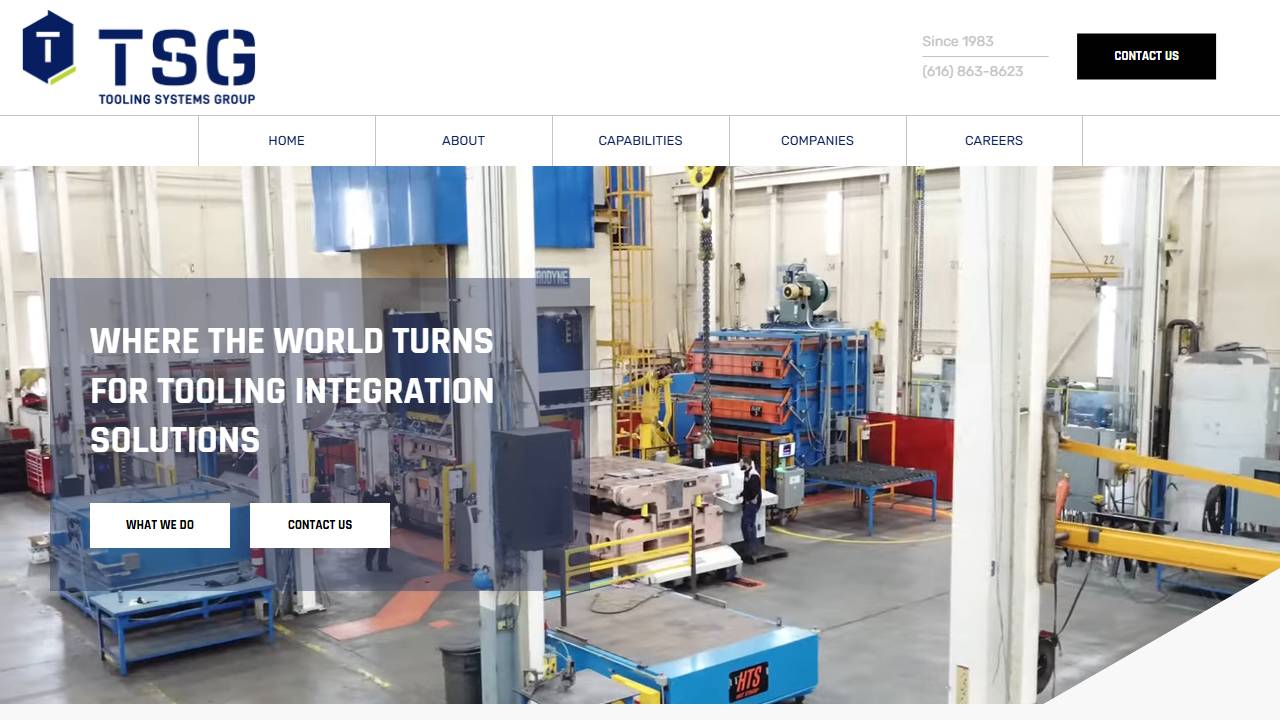 Screenshot of Ultimate Gaging Systems Inc. website